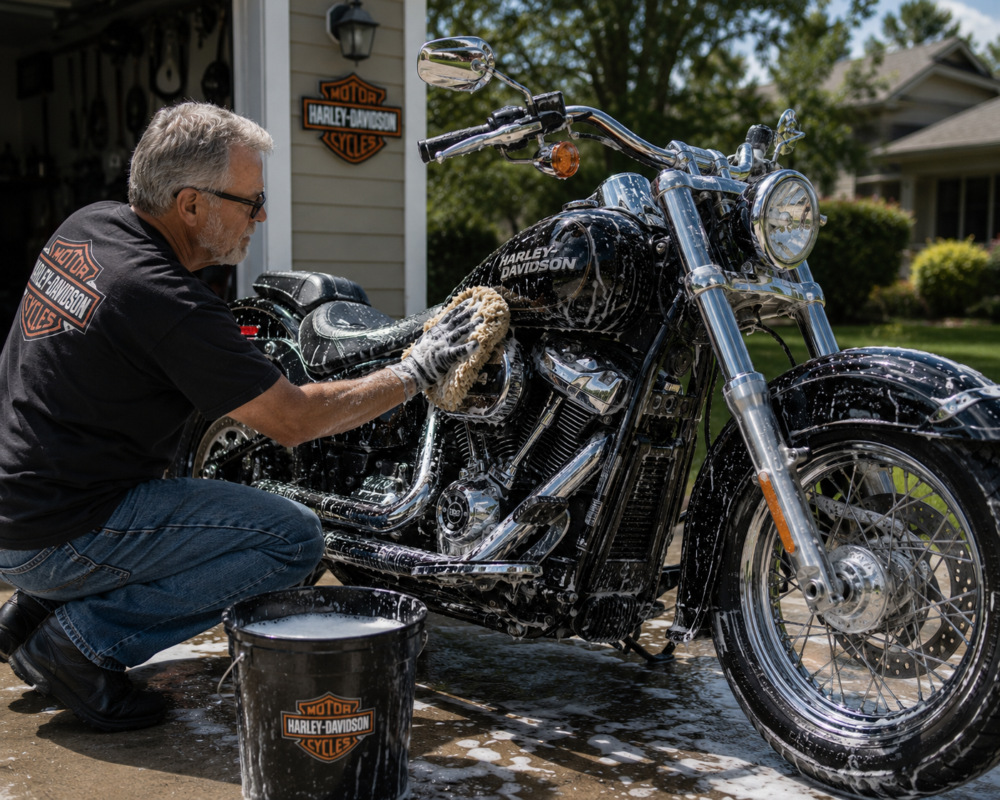 motorcycle maintenence soap